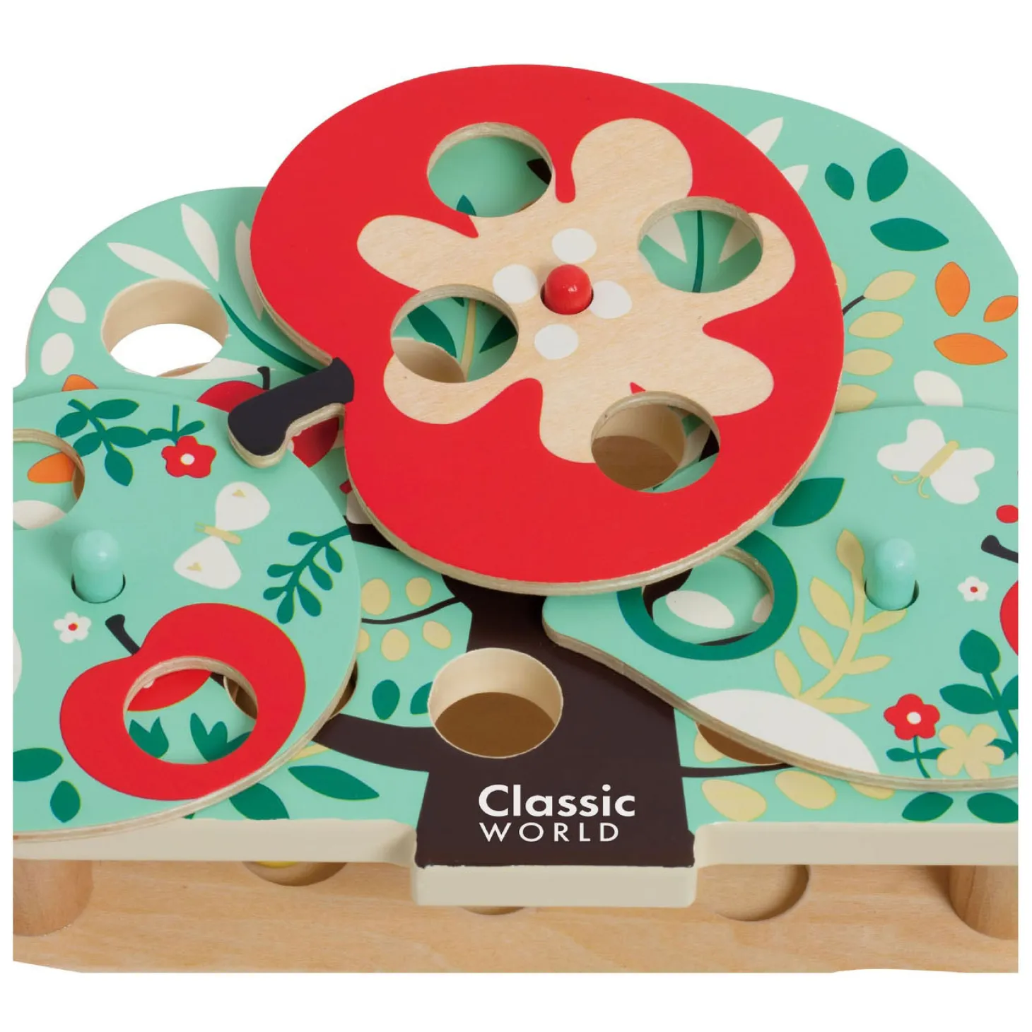 Classic World Doctor Woordpecker Houten Vangspel, 13dlg,