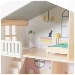 Classic World Happy Villa Houten Poppenhuis, 28dlg.