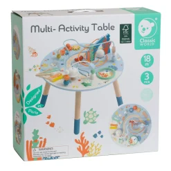 Classic World Houten Activiteitentafel Onderwaterwereld, 3dlg.