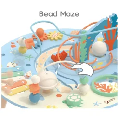 Classic World Houten Activiteitentafel Onderwaterwereld, 3dlg.