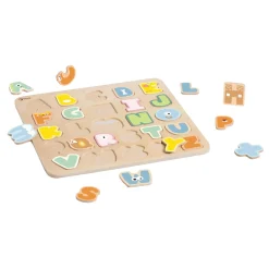Classic World Houten Alfabet Puzzel, 27st.