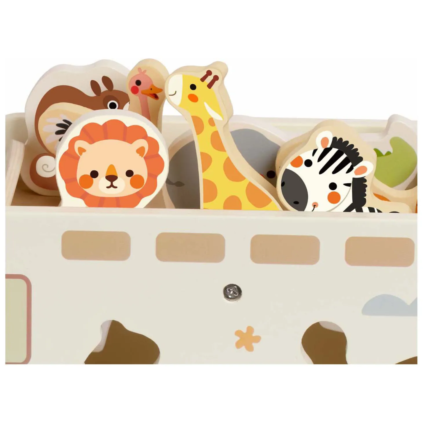 Classic World Houten Avonturen Safari Auto Vormenstoof, 9dlg.