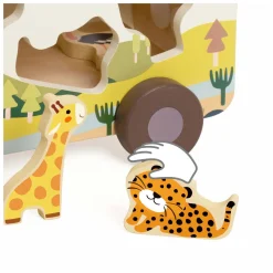 Classic World Houten Avonturen Safari Auto Vormenstoof, 9dlg.