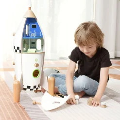 Classic World Houten Bouw Raket, 51dlg.