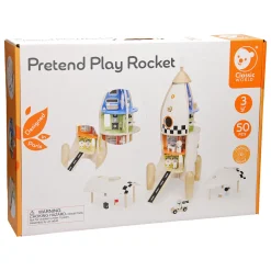 Classic World Houten Bouw Raket, 51dlg.