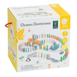 Classic World Houten Domino Oceaan, 100dlg.