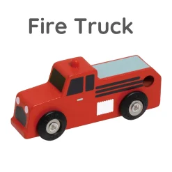 Classic World Houten Hulpdienst Auto's Set, 3st.