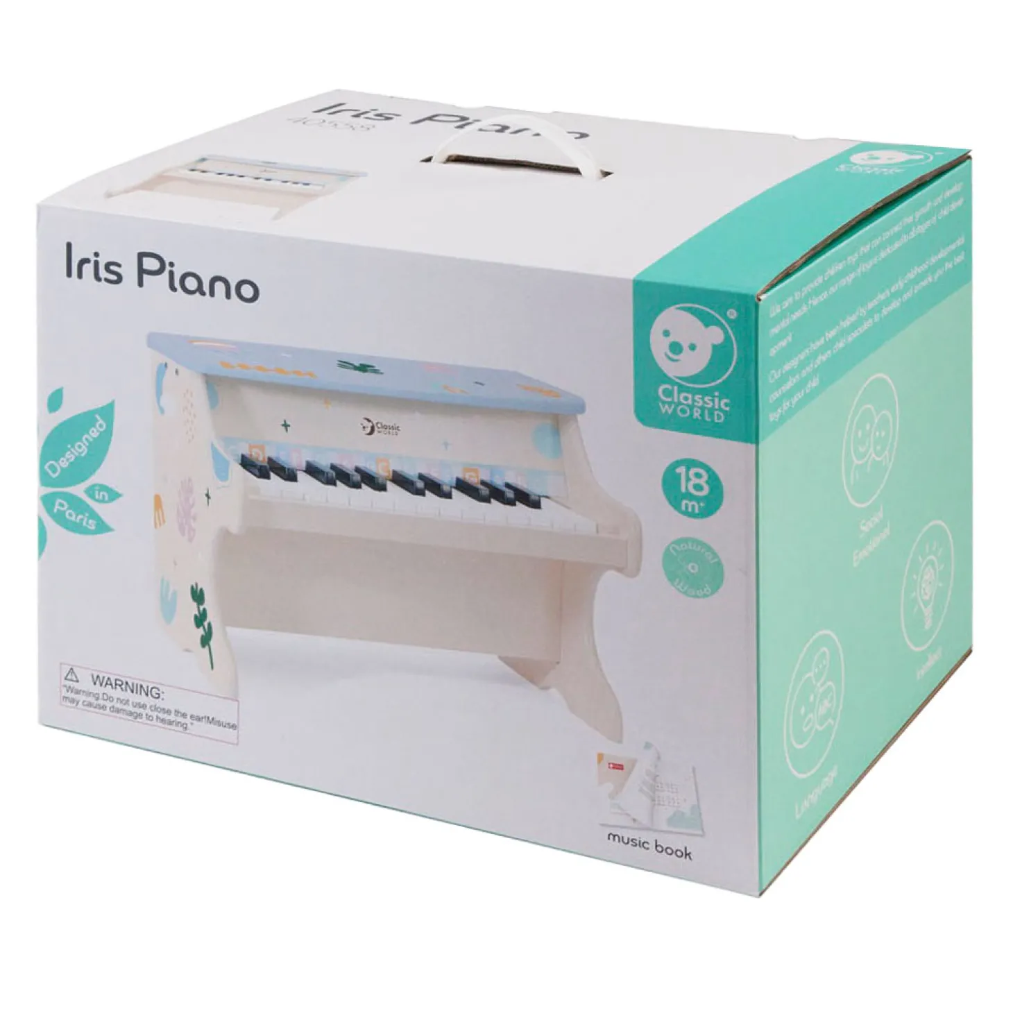 Classic World Houten Iris Piano