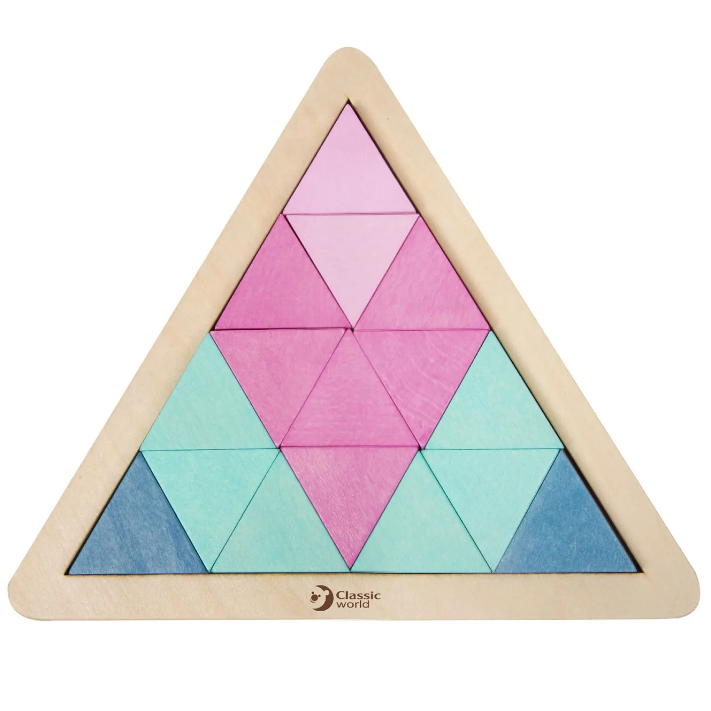 Classic World Houten Mozaïekpuzzel, 67st.