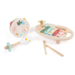 Classic World Houten Muziekinstrumenten Set Iris