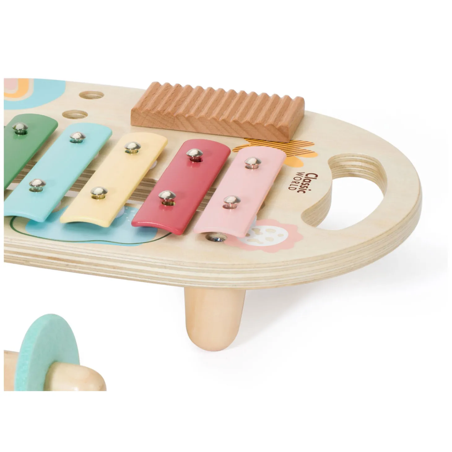 Classic World Houten Muziekinstrumenten Set Iris