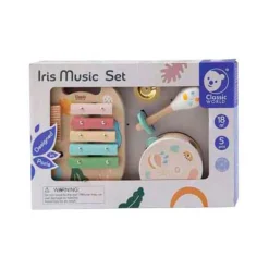 Classic World Houten Muziekinstrumenten Set Iris