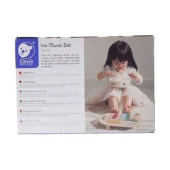 Classic World Houten Muziekinstrumenten Set Iris
