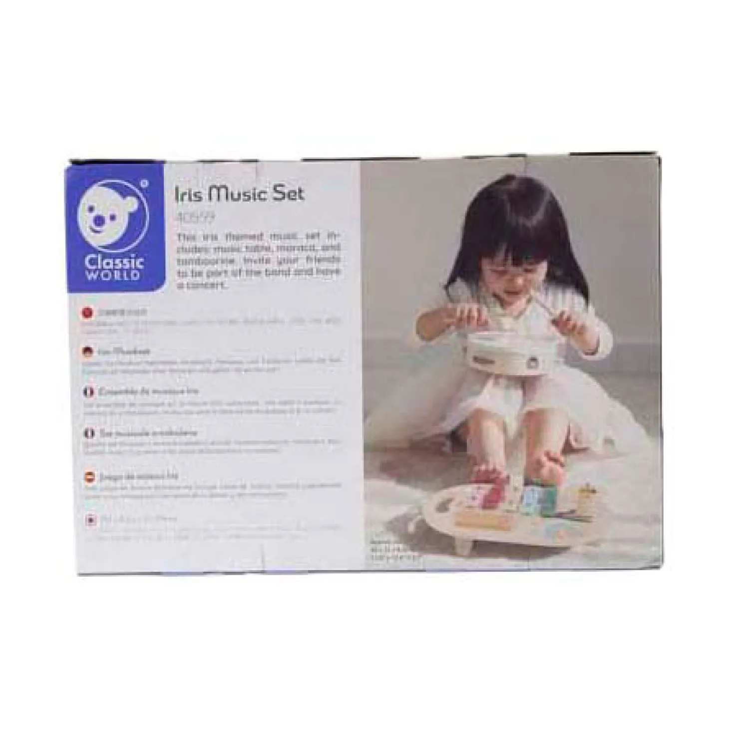 Classic World Houten Muziekinstrumenten Set Iris