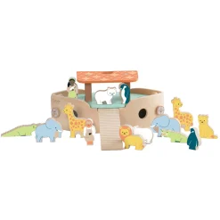 Classic World Houten Noah's Ark Boot Bouwset met Dieren, 16dlg.