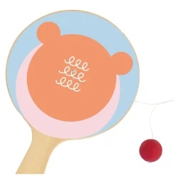 Classic World Houten Racket met Bal aan Koord