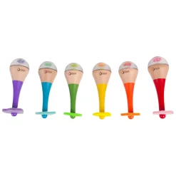 Classic World Houten Regenboog Maracas