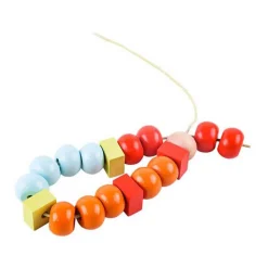 Classic World Houten Rijgkralen, 90dlg.