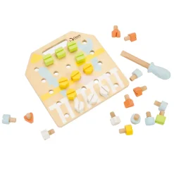 Classic World Houten Schroefbord Coordinatie Spel, 27dlg.