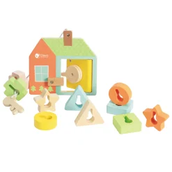 Classic World Houten Slot Openen Vormenspel, 11dlg.