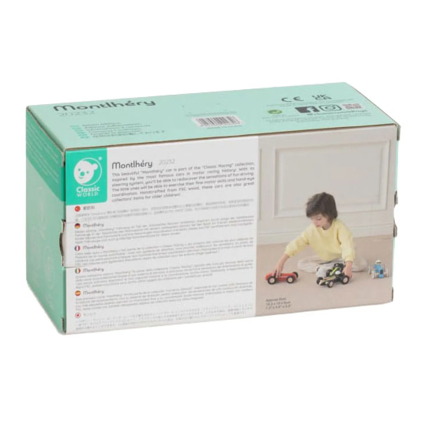 Classic World Houten Speelgoedauto Montlhery