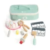 Classic World Houten Tandarts Set in Opbergtas - 10 dlg.