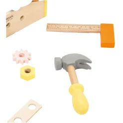 Classic World Houten Timmermanset met Gereedschapskist, 18dlg.