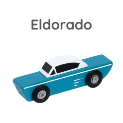 Classic World Houten Tour Auto's Set, 3st.