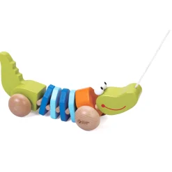 Classic World Houten Trekdier Krokodil