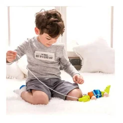 Classic World Houten Trekdier Krokodil