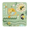 Classic World Houten Vintage Kalender Leerklok