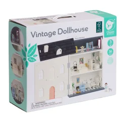 Classic World Houten Vintage Poppenhuis, 36dlg.