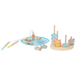 Classic World Houten Visspel Zeehond, 24dlg.