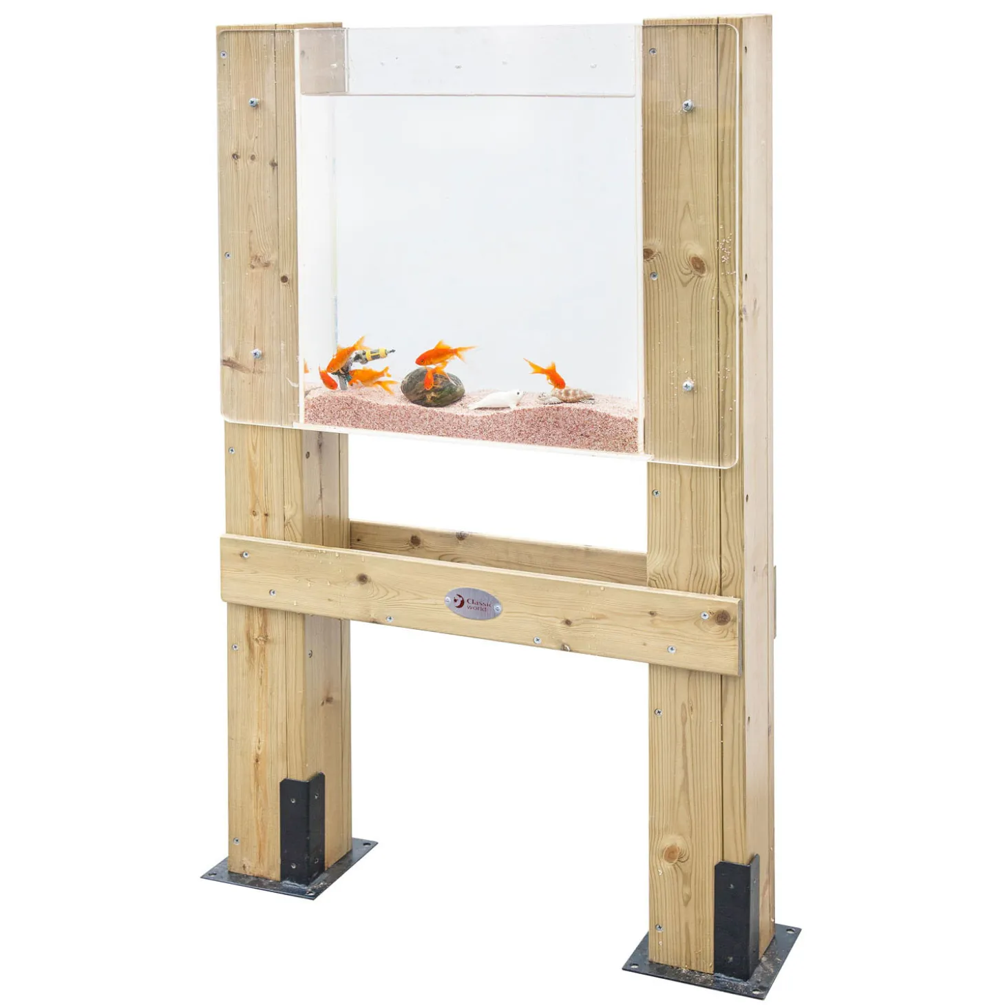 Classic World Houten Waterbak Planten & Vissen