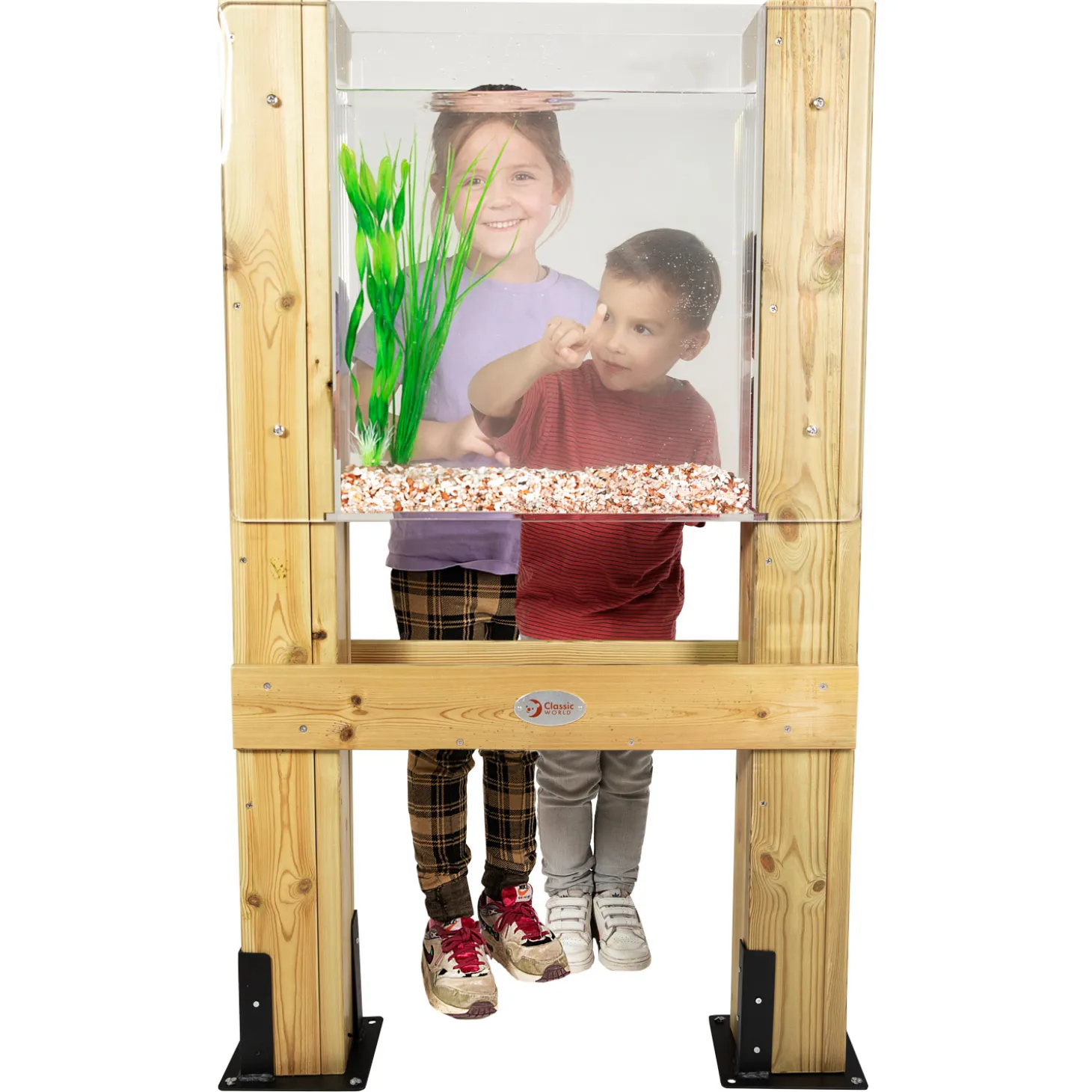 Classic World Houten Waterbak Planten & Vissen