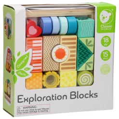 Classic World Houten Zintuigblokken