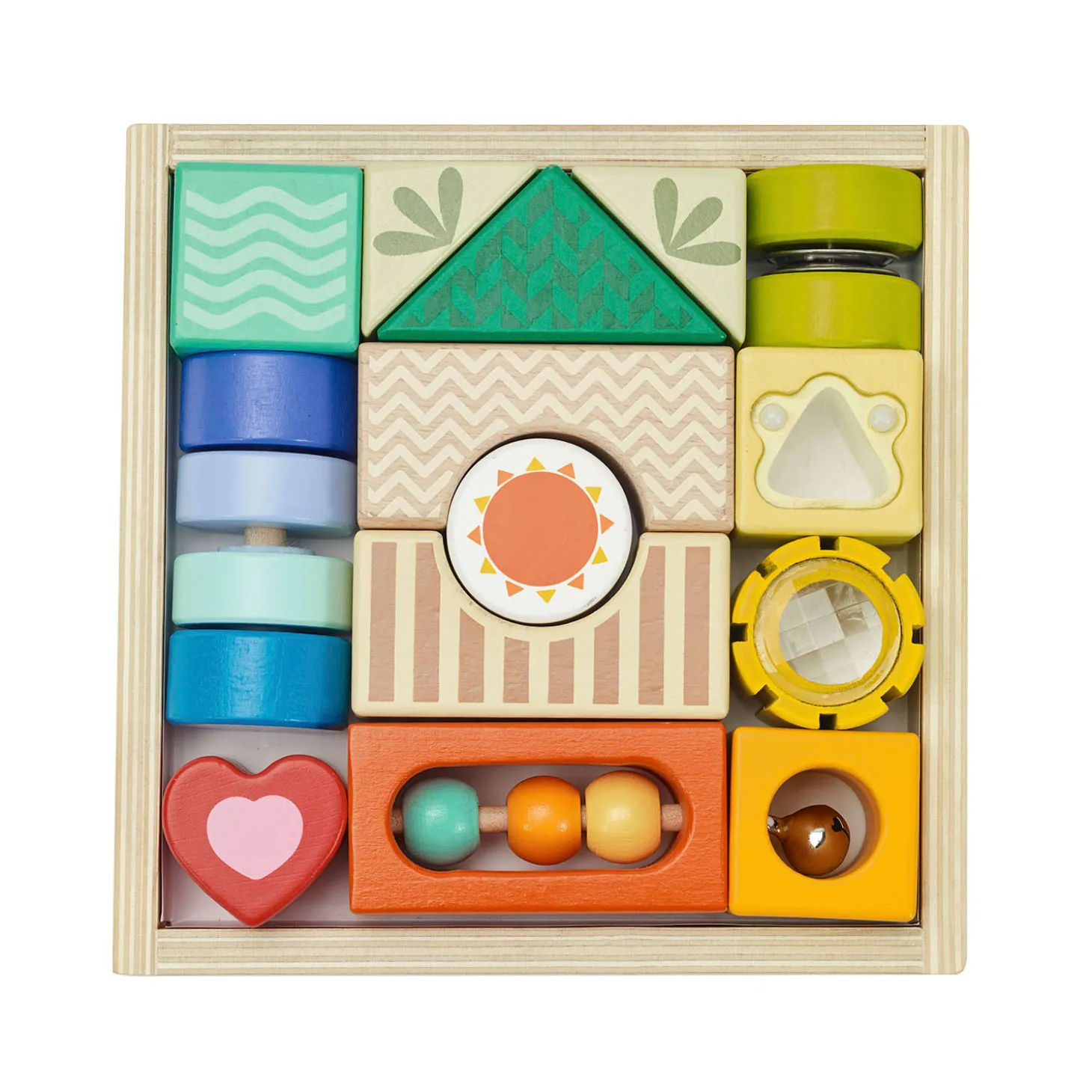 Classic World Houten Zintuigblokken