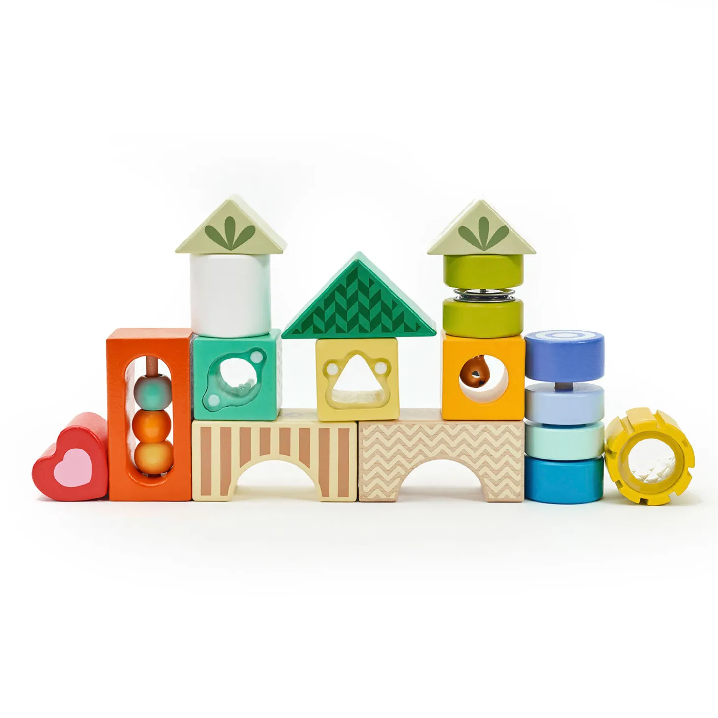 Classic World Houten Zintuigblokken