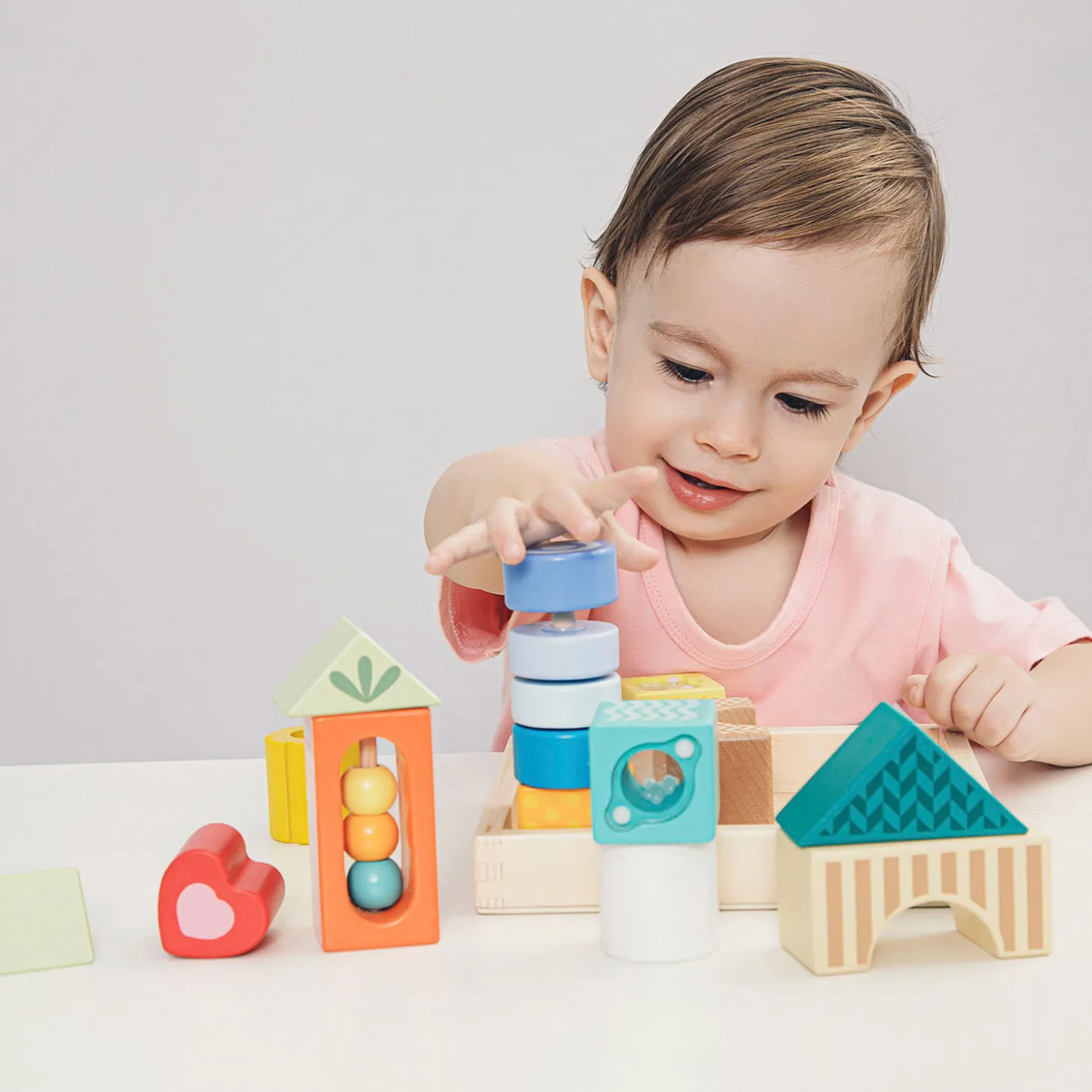 Classic World Houten Zintuigblokken