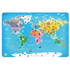 Classic World Legpuzzel Wereldkaart - 48st.