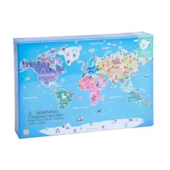 Classic World Legpuzzel Wereldkaart - 48st.