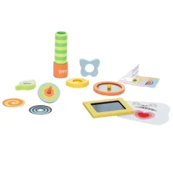 Classic World Optische Experimenten Houten Speelset, 16dlg.