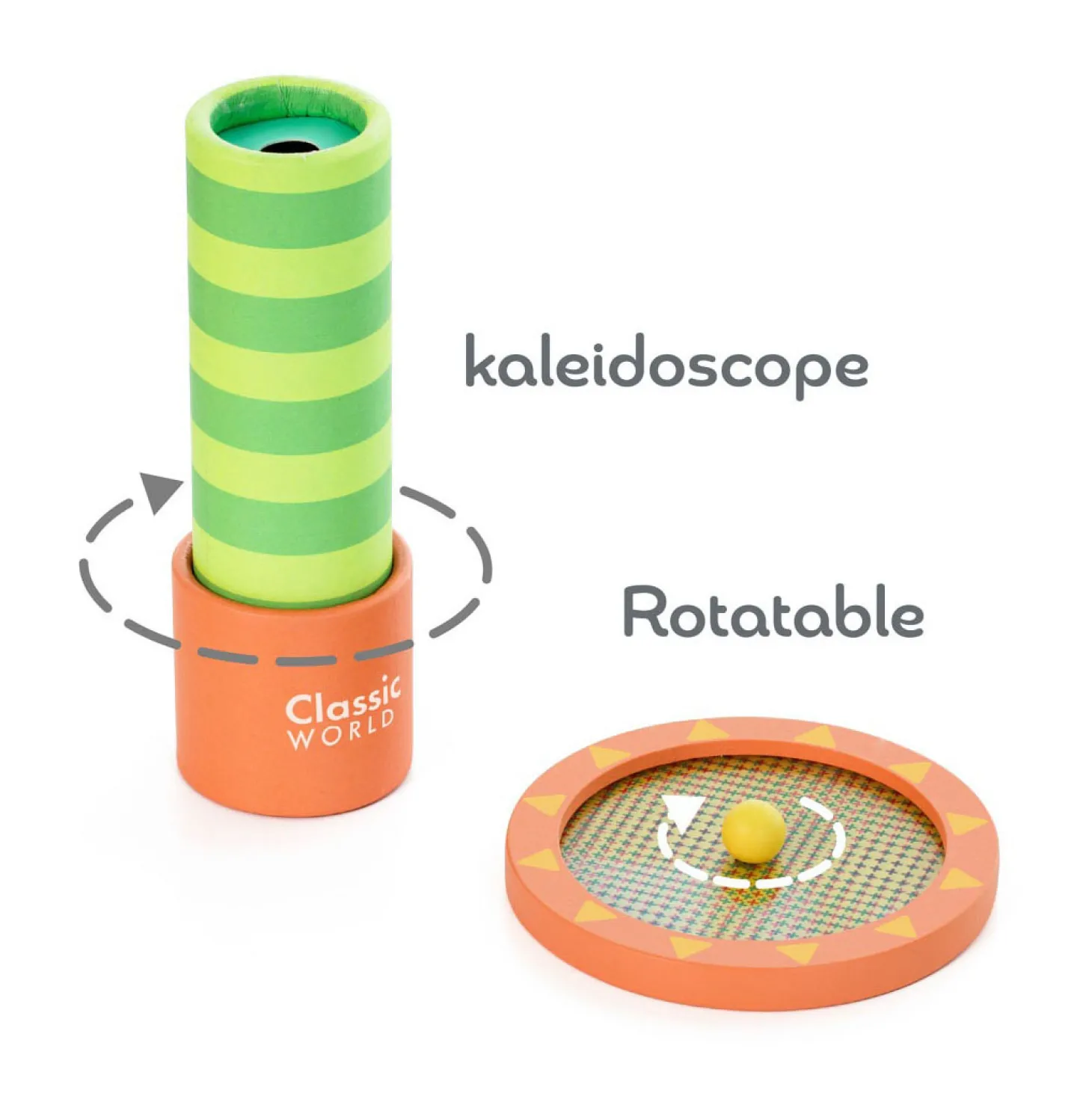 Classic World Optische Experimenten Houten Speelset, 16dlg.