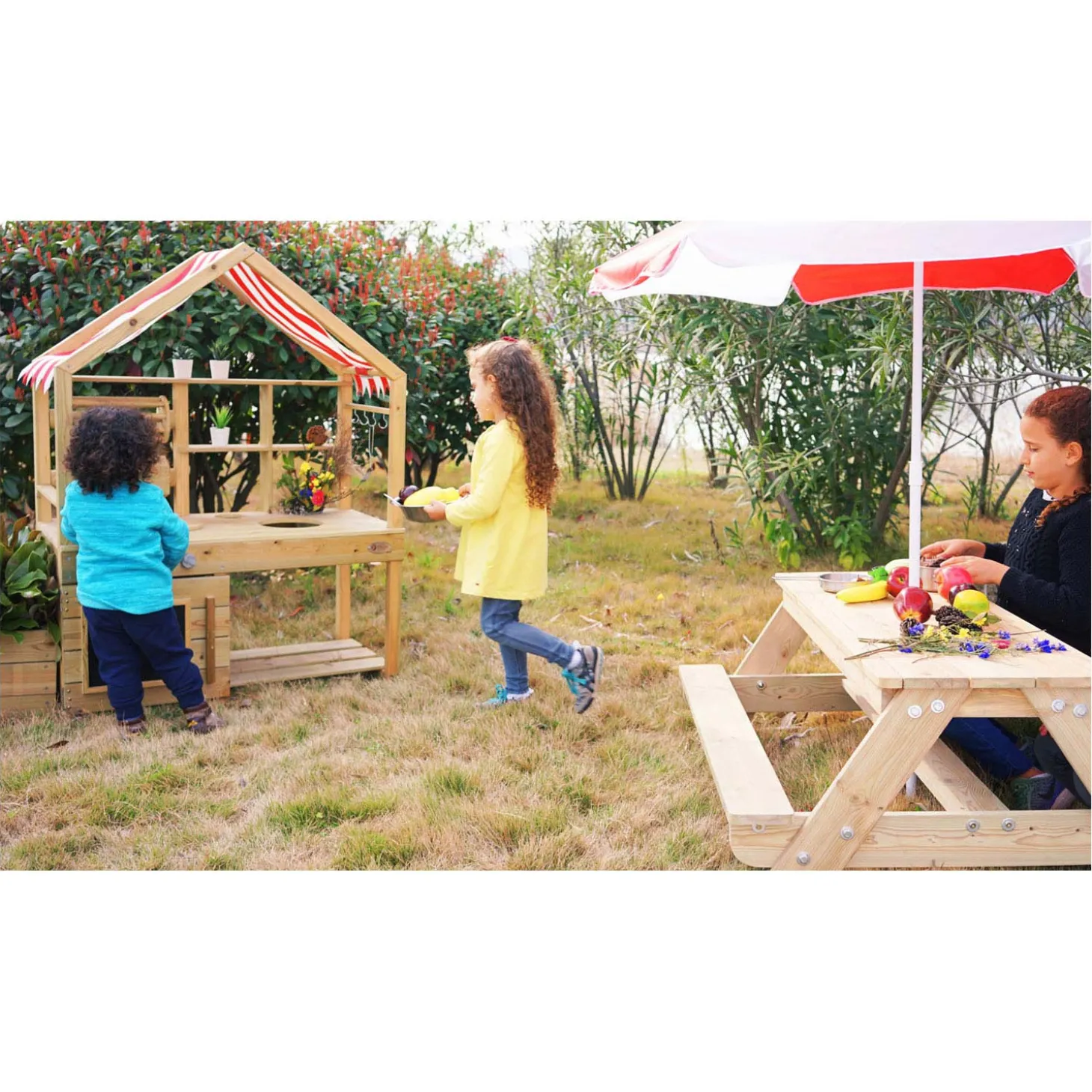 Classic World Outdoor Kinderkeuken XL Hout