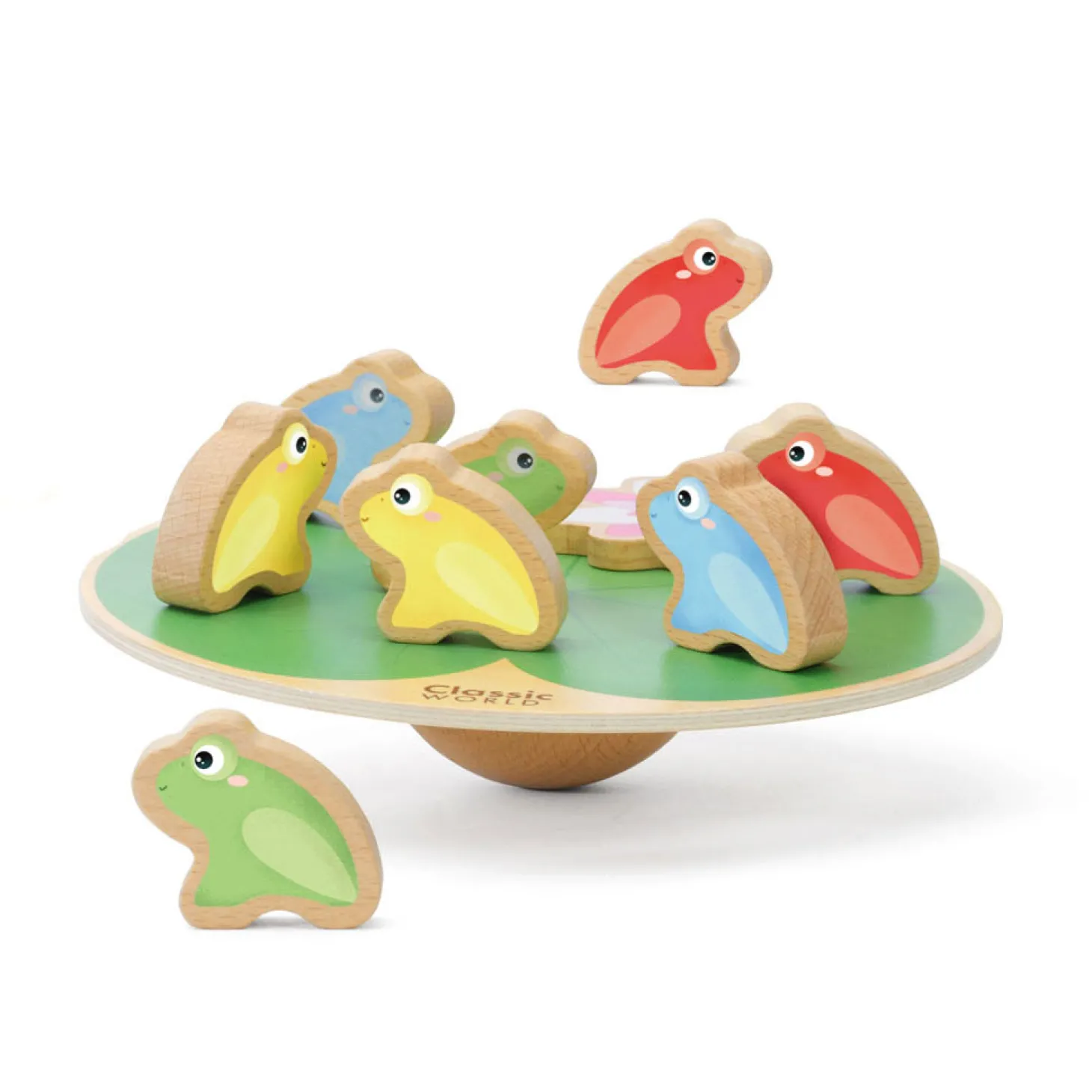 Classic World Stapel Waterlelie met Kikkers