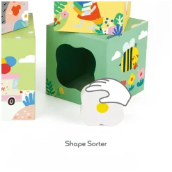 Classic World Stapelblokken met Bosdieren, 10dlg.