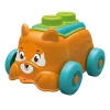 Clementoni Baby - Clemmy Sensory Puppy Oranje met Soft Blokken, 5dlg.