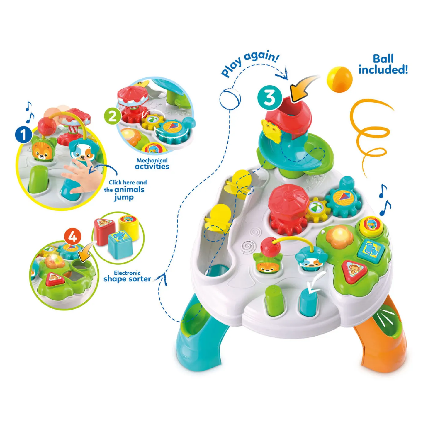 Clementoni Baby - Interactieve Activiteitentafel
