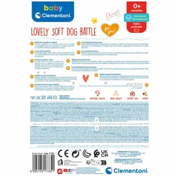 Clementoni Baby - Pluchen Rammelaar Hond