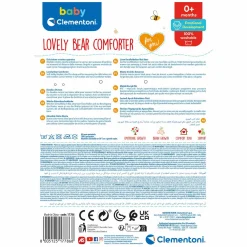 Clementoni Baby - Pluchen Rammelaar Beer